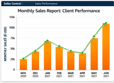 Our Proven Amazon Marketing Techniques Have Helped Clients Achieve: